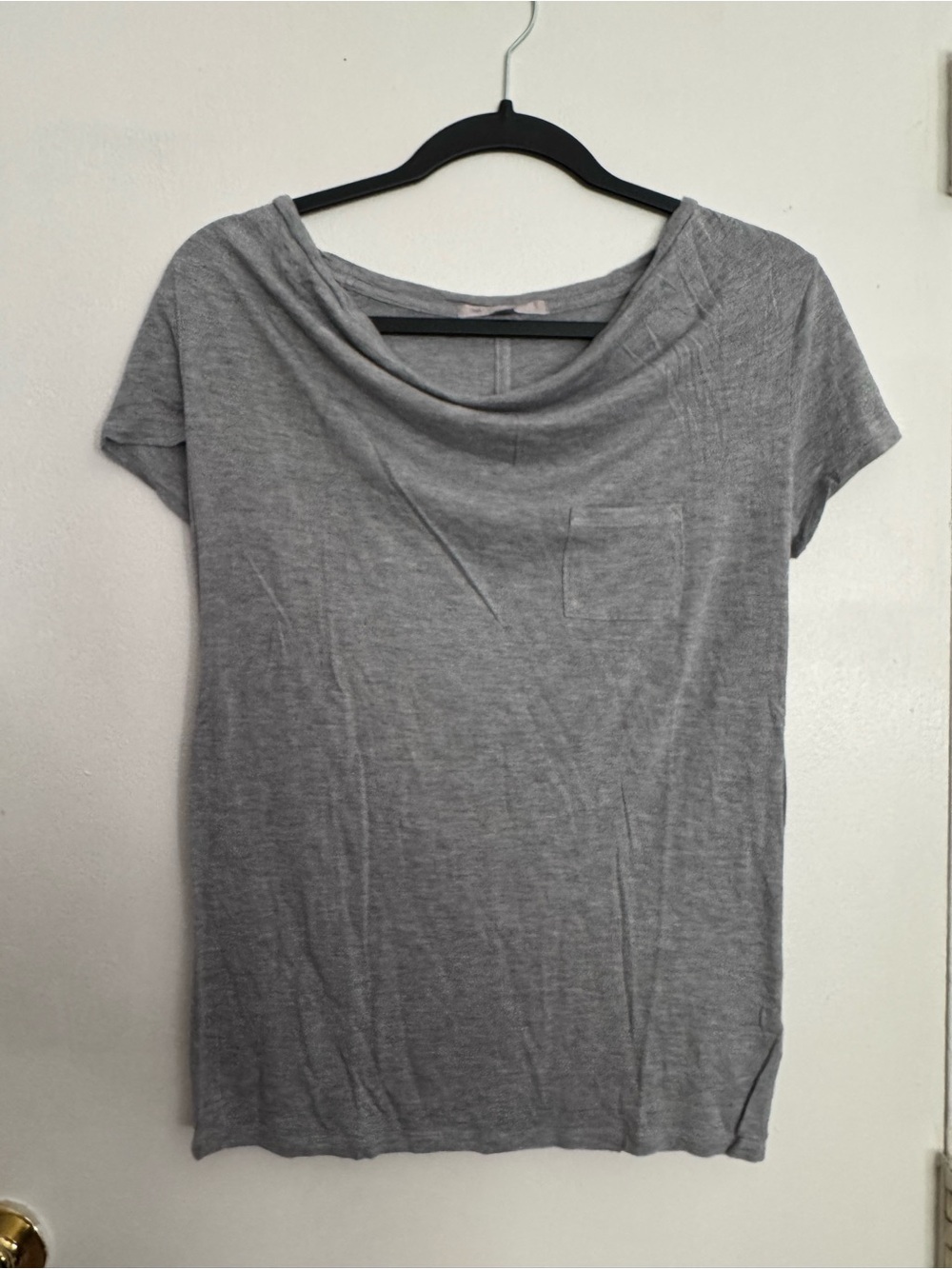 GAP Light Gray Short Sleeve Pocket Tee